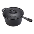 ECHTWERK 7-tlg. Dutch Oven Set aus Gusseisen in Holzkiste
