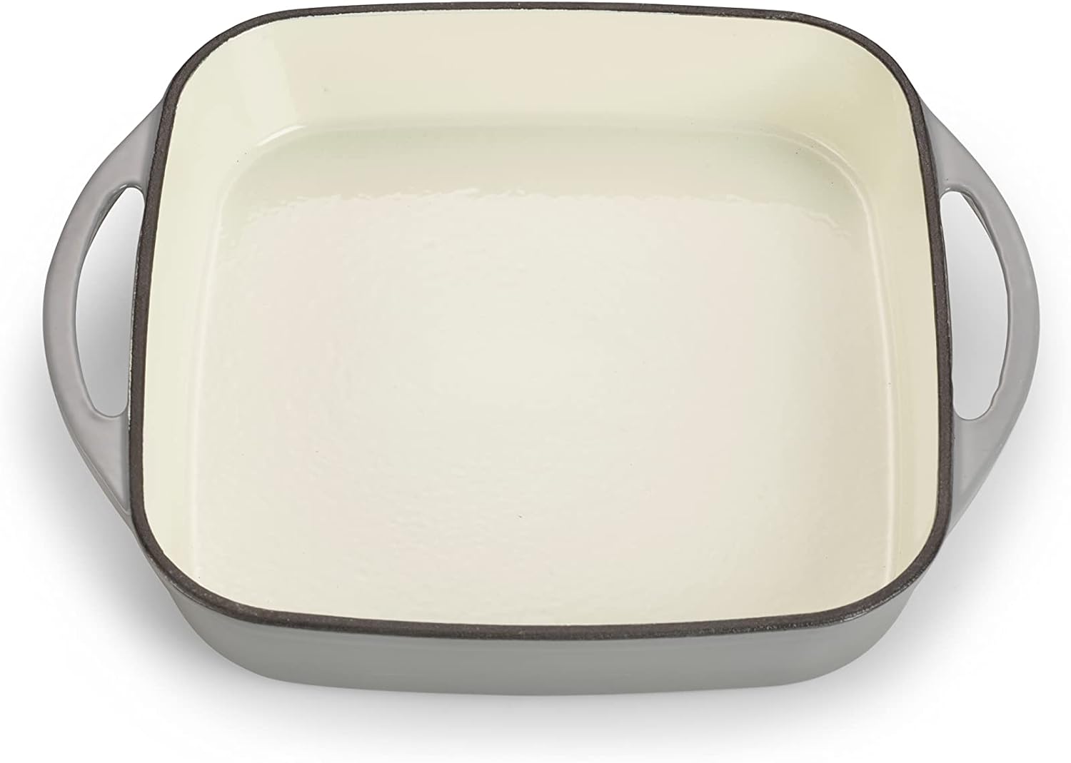 ECHTWERK Universalbräter und Pfanne 2-in-1 Set Grau aus Gusseisen 1,5 L