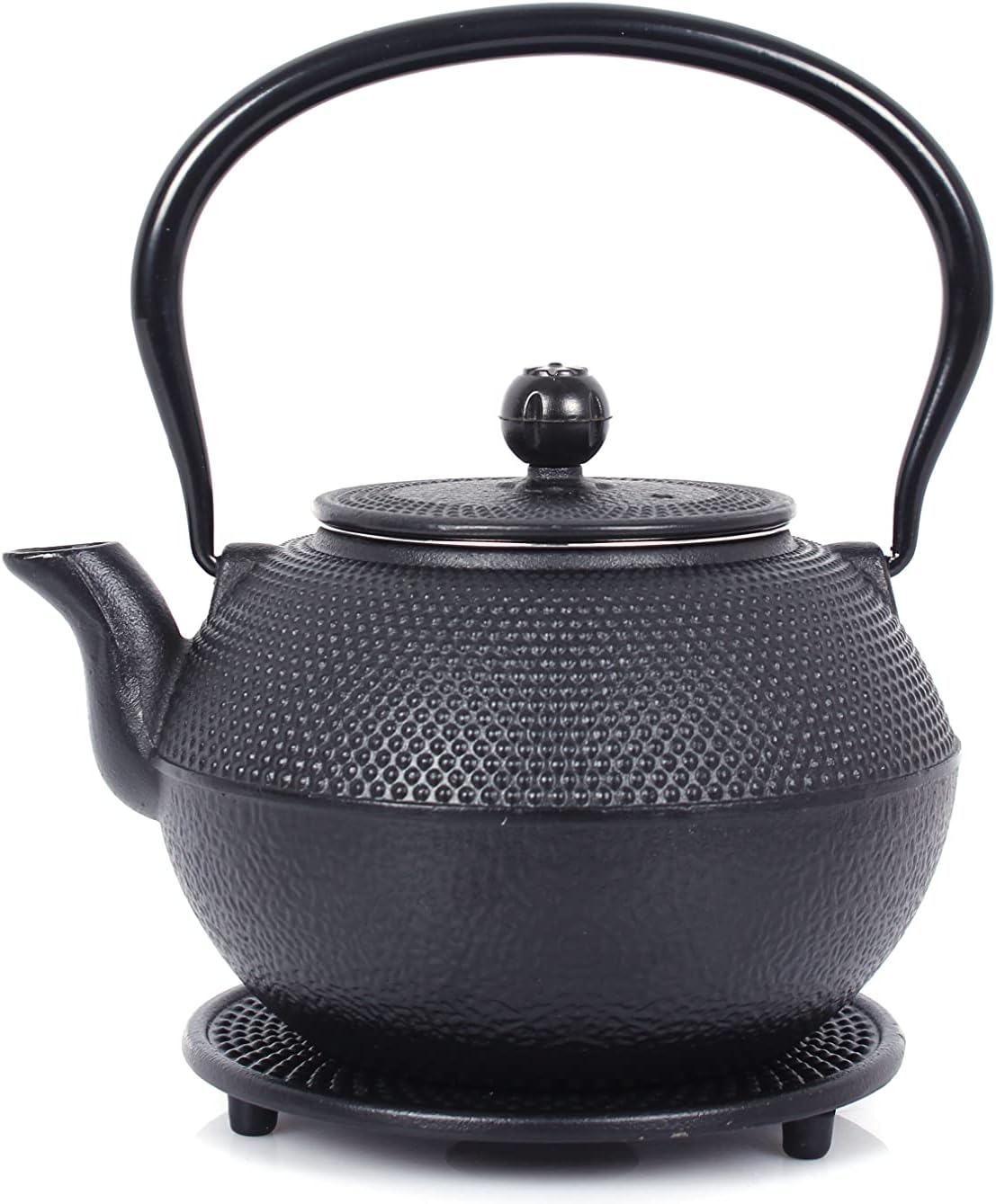 ECHTWERK Teeservice aus Gusseisen Schwarz 1,1 L