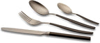ECHTWERK Tafelbesteck Positano Due-Silver/Black Edition Schwarz aus Edelstahl
