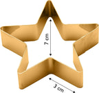 ECHTWERK Serviettenring-Set aus Edelstahl Gold