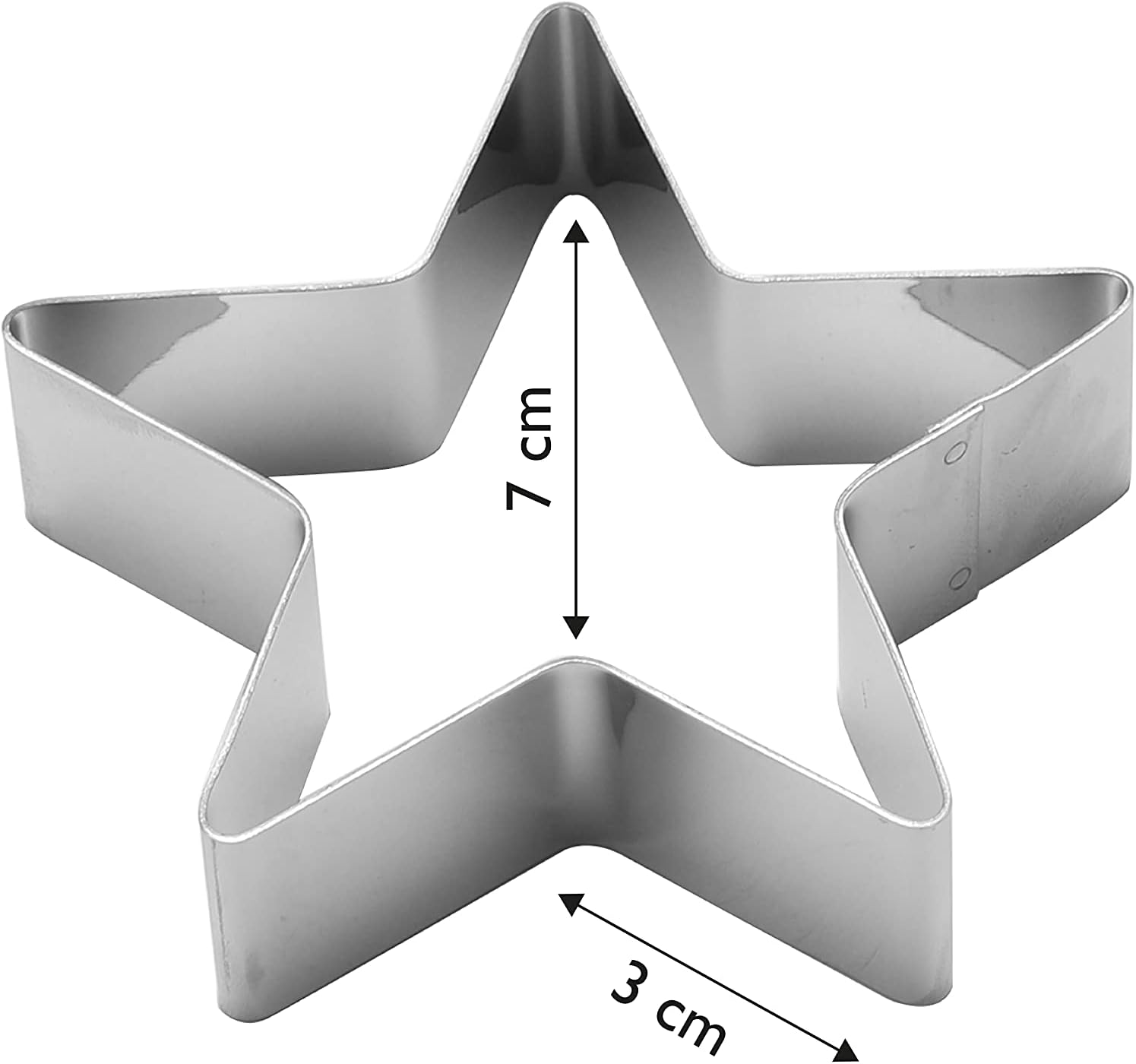 ECHTWERK Serviettenring-Set aus Edelstahl Silber