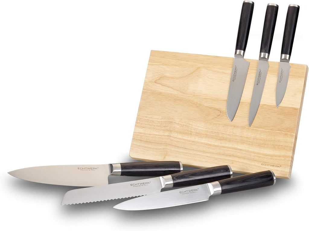 ECHTWERK Damastmesser Set 7-tlg