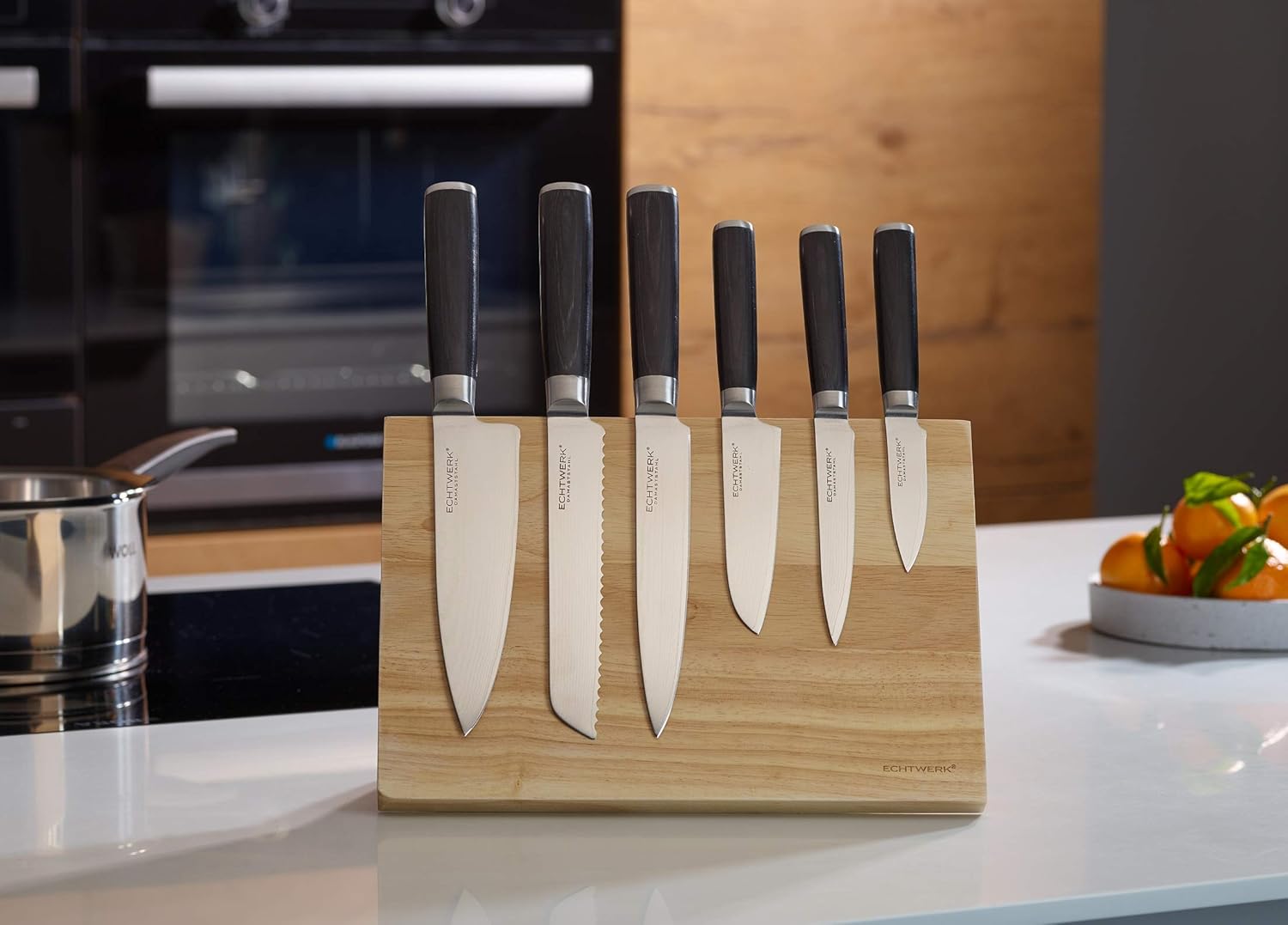 ECHTWERK Damastmesser Set 7-tlg