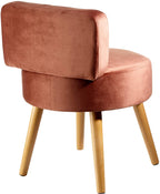 Kleiner Sessel/Hocker "Milo" - mit weicher Schaumstoffpolsterung