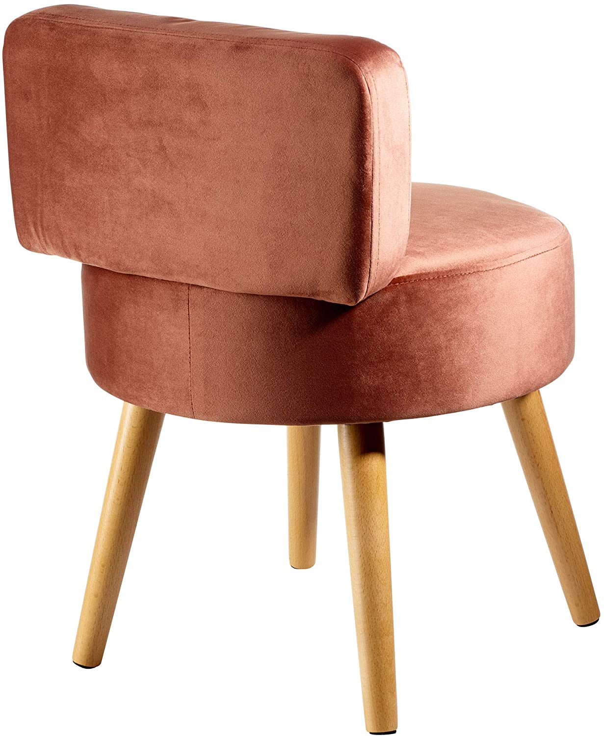 Kleiner Sessel/Hocker "Milo" - mit weicher Schaumstoffpolsterung
