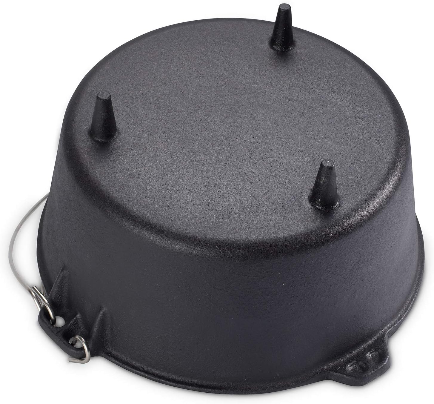 ECHTWERK Dutch Oven Feuertopf / Schmortopf Big 31,5 x 21 cm aus Gusseisen und Emaille-Beschichtung mit passendem Deckel