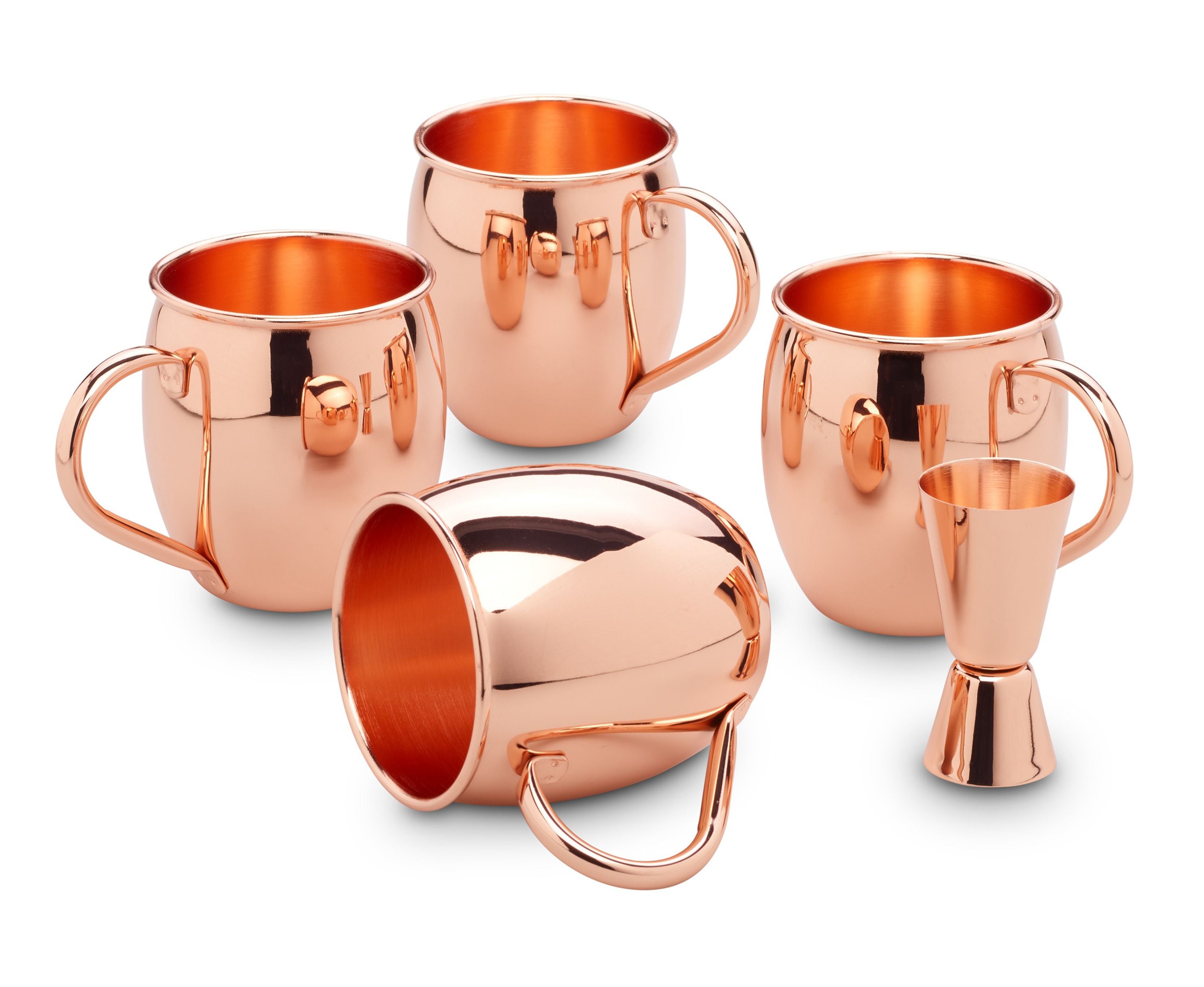 ECHTWERK Moscow Mule Becherset aus Edelstahl 500 ml
