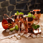 ECHTWERK Moscow Mule Becherset aus Edelstahl 500 ml