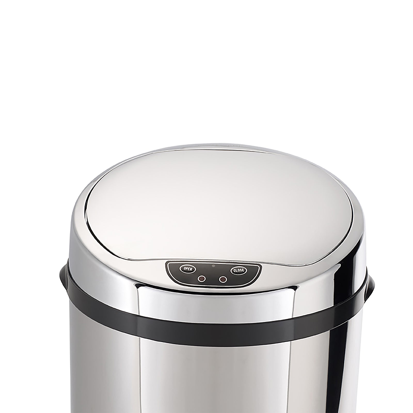 ECHTWERK Abfalleimer Mülleimer mit Sensor INOX aus Edelstahl 42 Liter