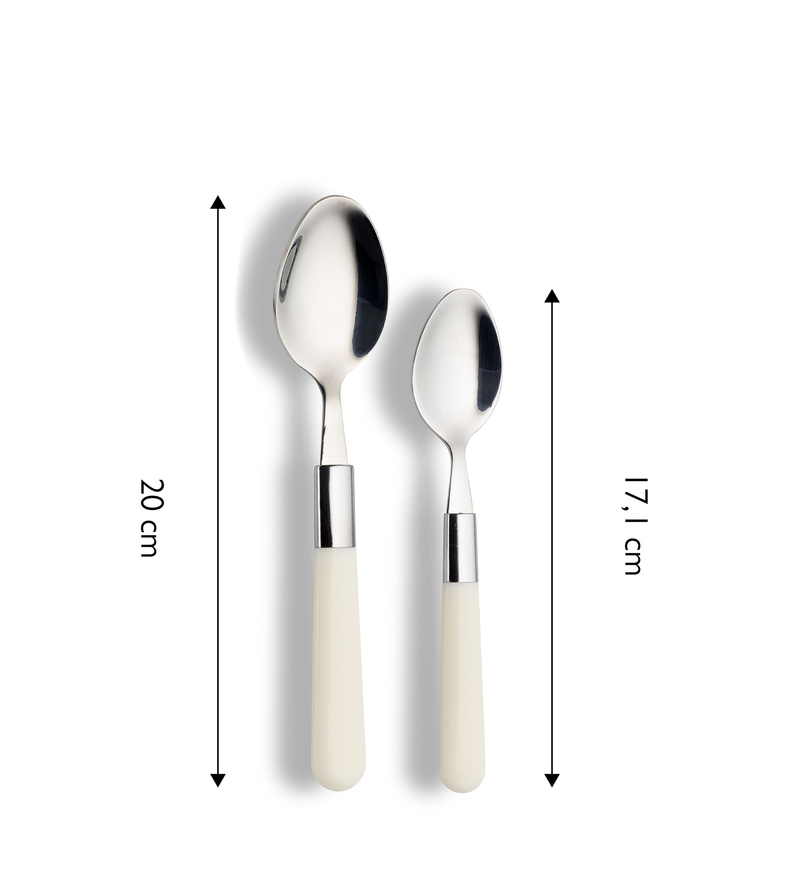 ECHTWERK Besteck Set “Bistro“ Creme aus Edelstahl
