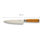 ECHTWERK Damastmesser Set 3-tlg Silber aus Stahl