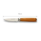 ECHTWERK Damastmesser Set 3-tlg Silber aus Stahl
