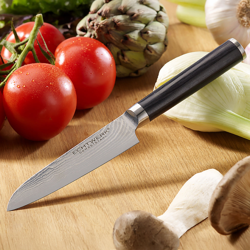 ECHTWERK Damastmesser kleines Santokumesser