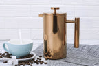 ECHTWERK French Press aus Edelstahl Kupfer 800 ml