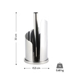 ECHTWERK Küchenrollenhalter Silber aus Edelstahl