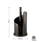 ECHTWERK Küchenrollenhalter Schwarz aus Edelstahl