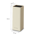 ECHTWERK Universal-Messerblock Square Creme