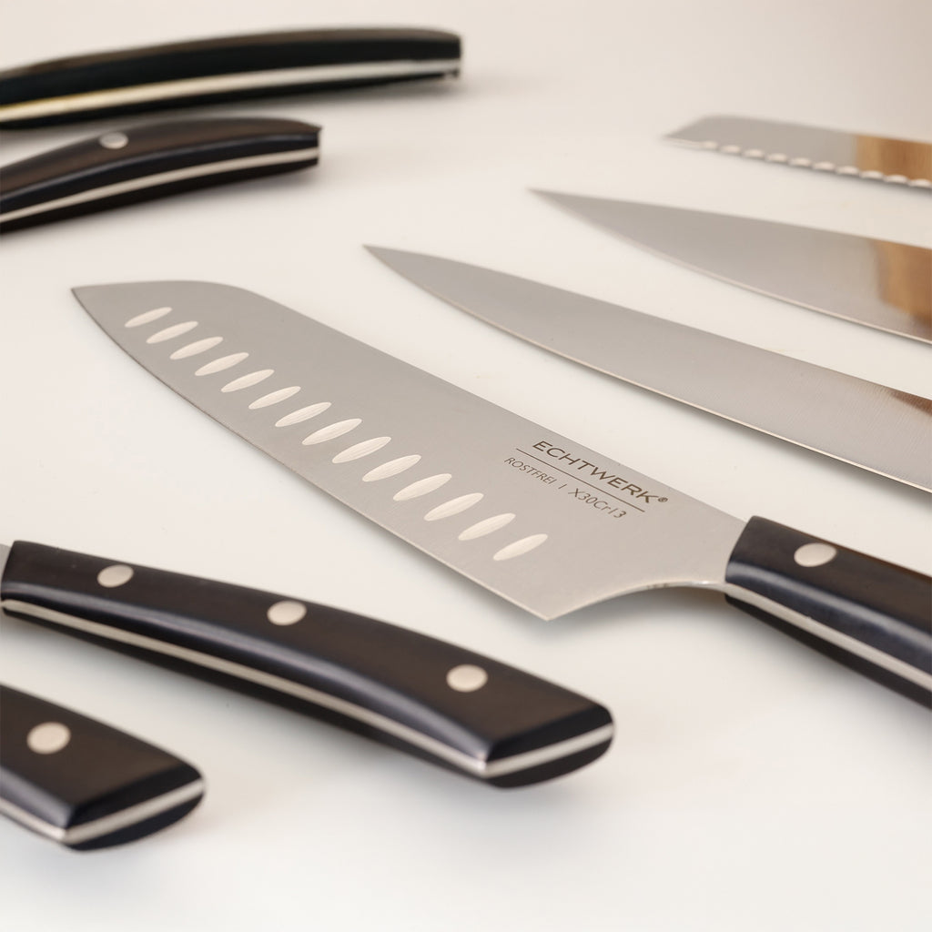 ECHTWERK Messerblock Set "Premium" aus Stahl