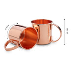 ECHTWERK Moscow Mule Becherset aus Edelstahl 450 ml