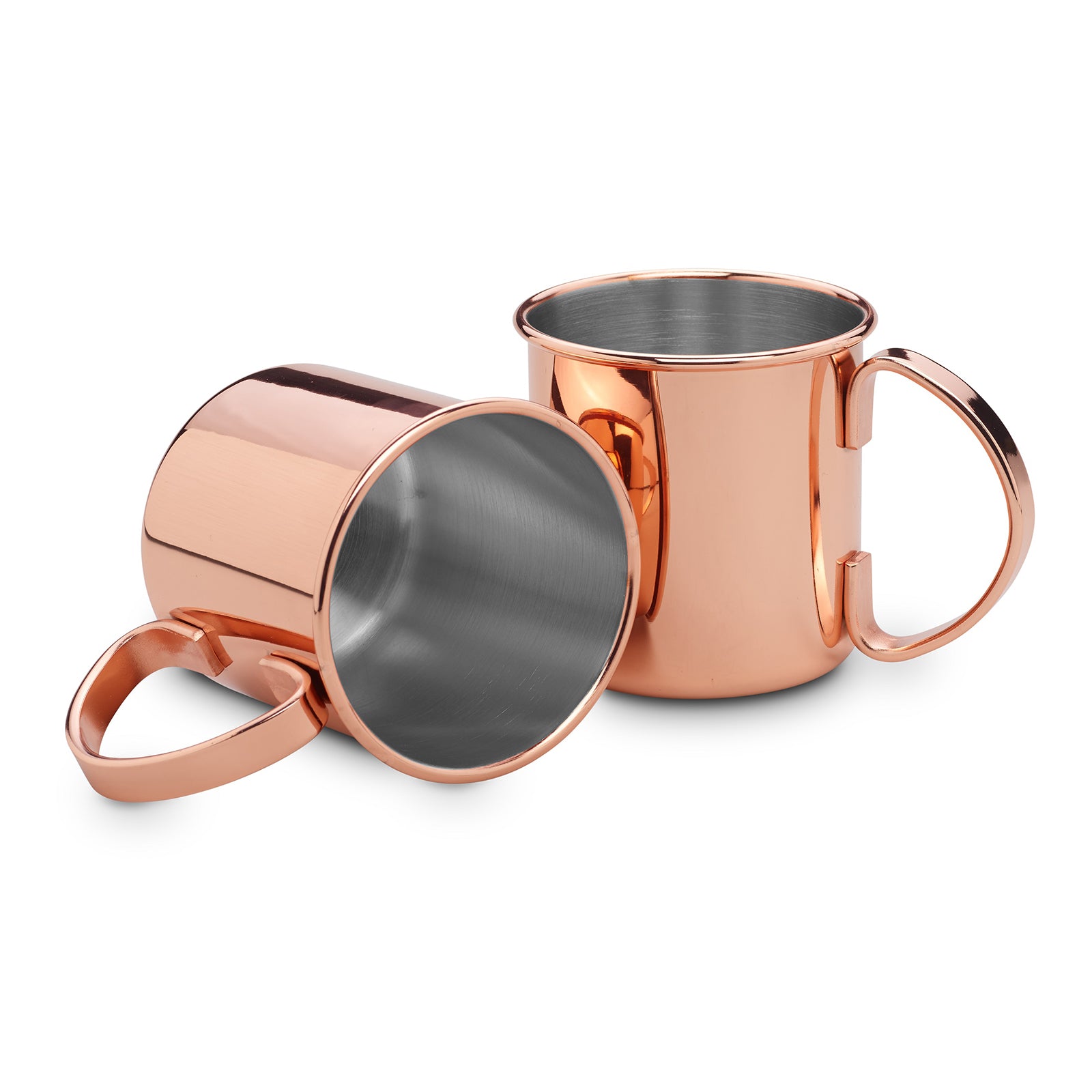 ECHTWERK Moscow Mule Becherset Kupfer aus Edelstahl 480 ml
