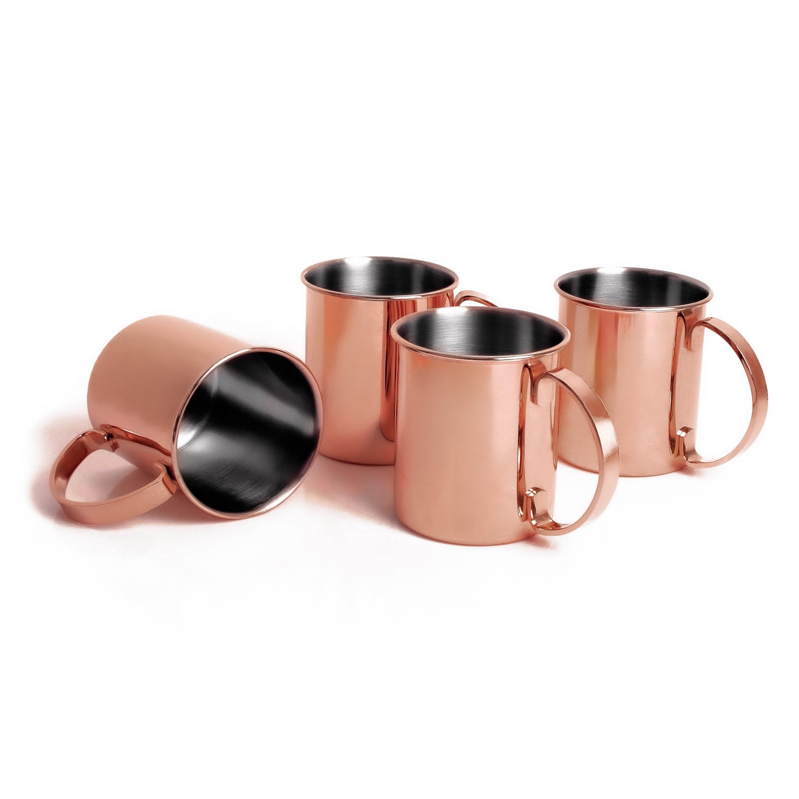 ECHTWERK Moscow Mule Becherset Kupfer aus Edelstahl 1000 ml