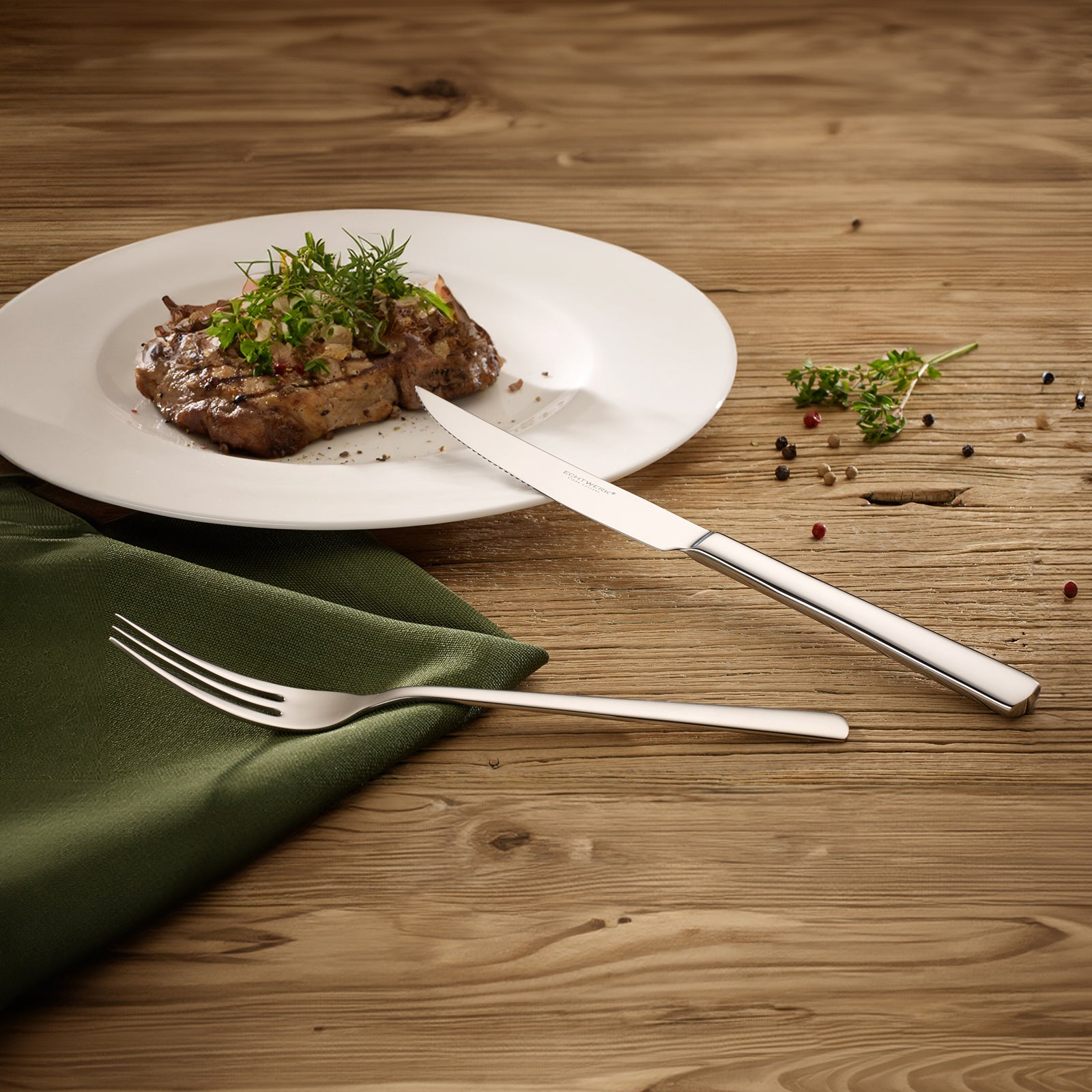 ECHTWERK Steakbesteck "SARRE " aus Edelstahl