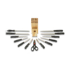 ECHTWERK "Basic" 14-tlg. Küchenmesser-Set