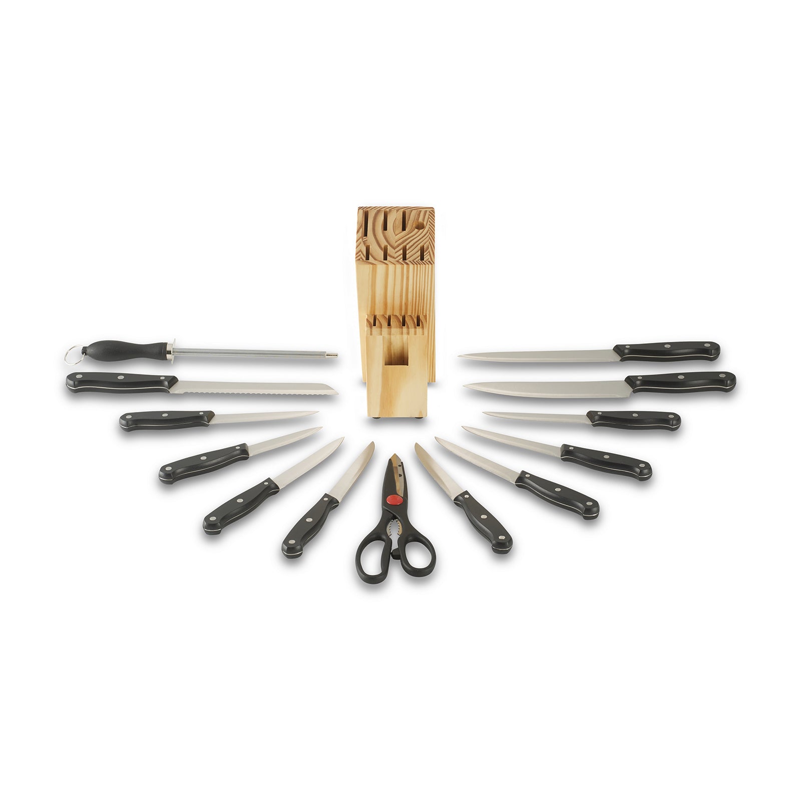 ECHTWERK "Basic" 14-tlg. Küchenmesser-Set
