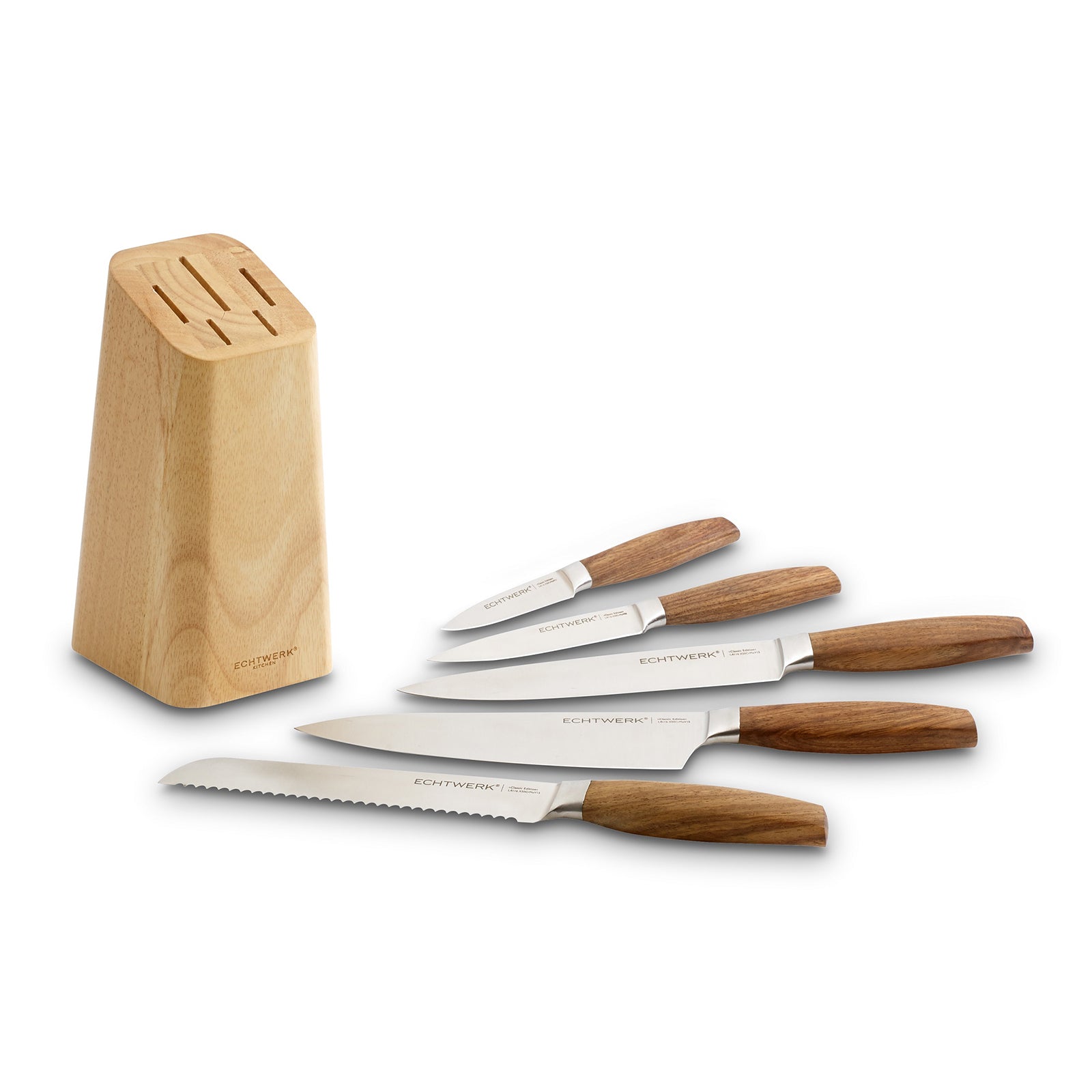 ECHTWERK Küchenmesser-Set Classic-Edition aus hochwertigem Stahl