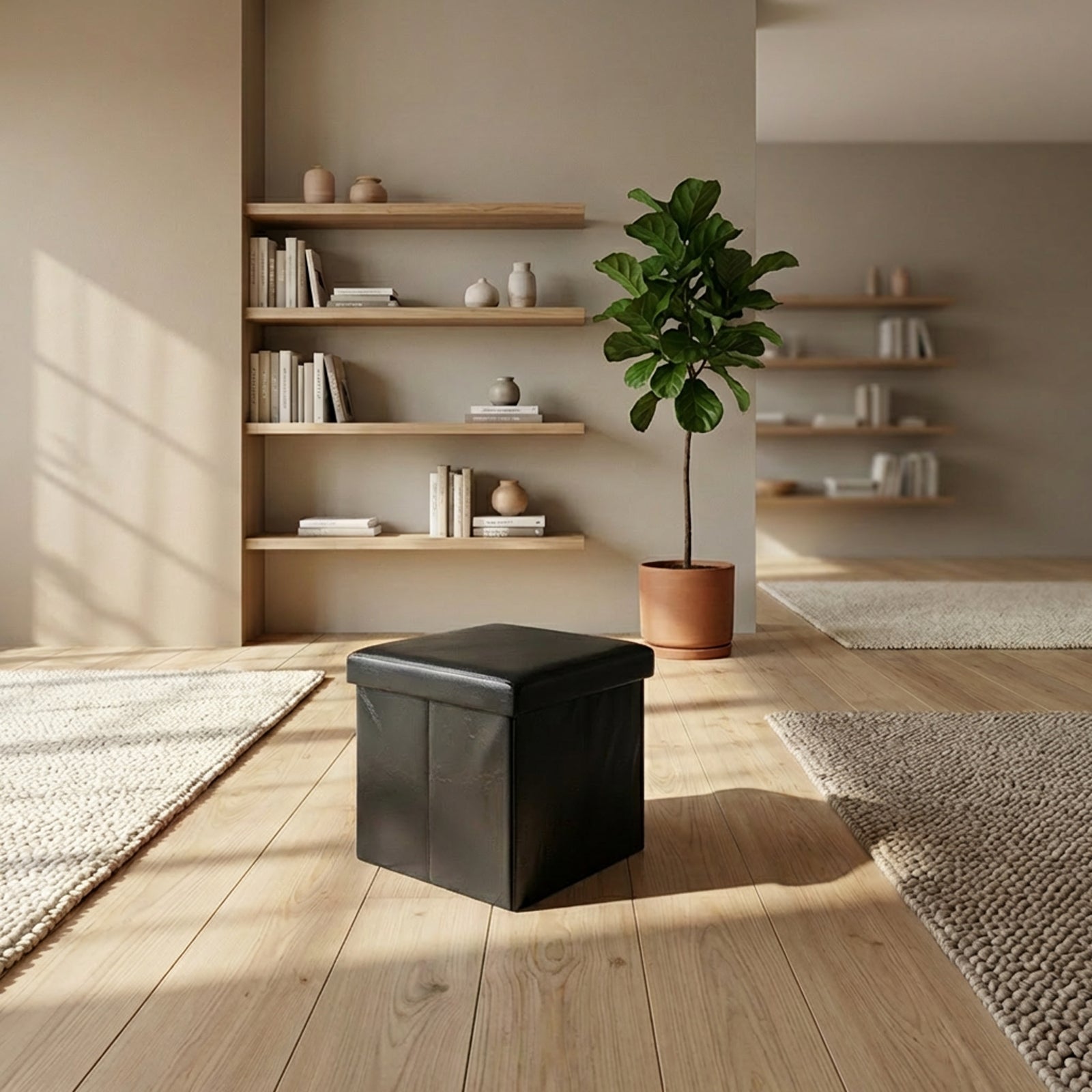 Sitzwürfel "StoreCube", Polsterhocker mit Stauraum