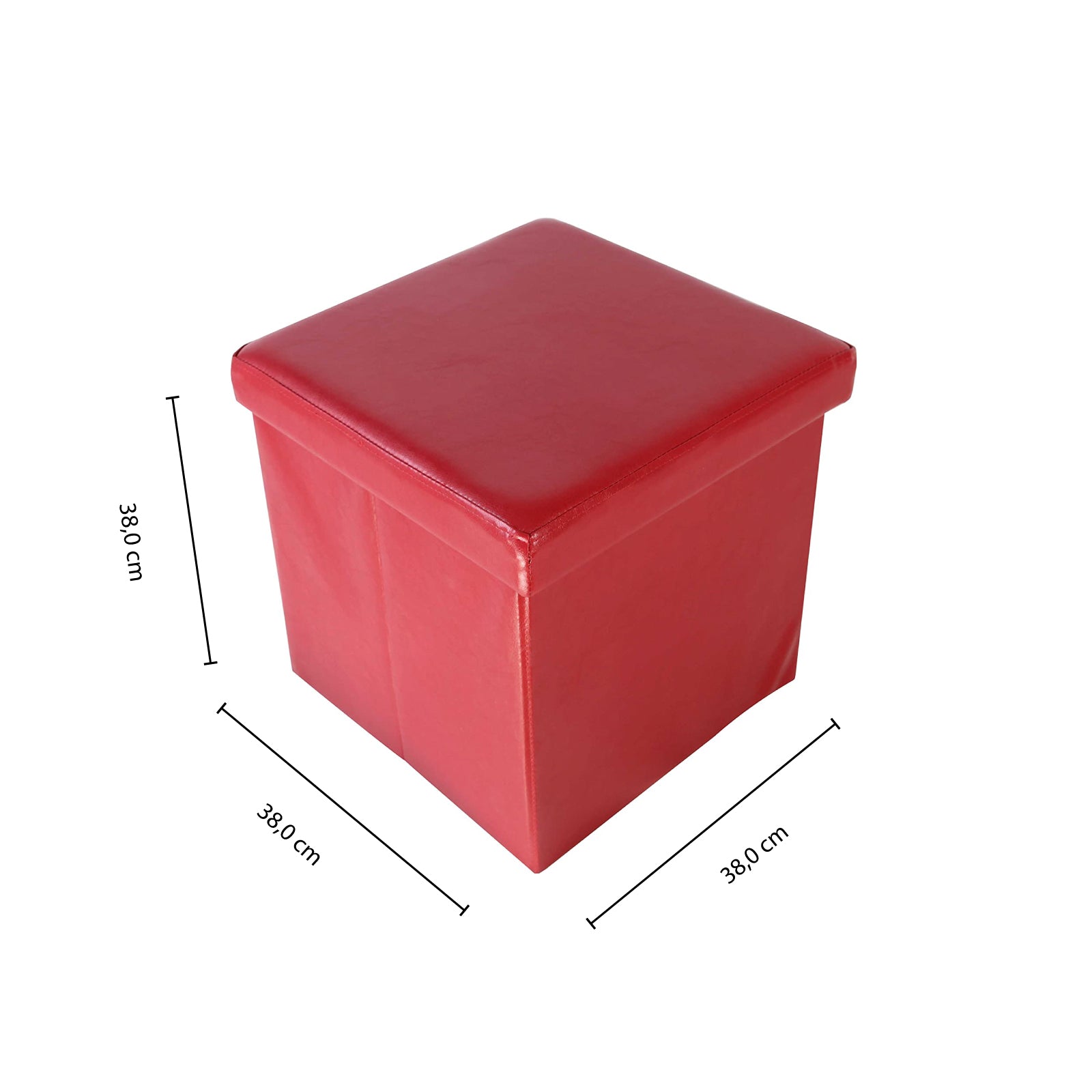 Sitzwürfel "StoreCube", Polsterhocker mit Stauraum