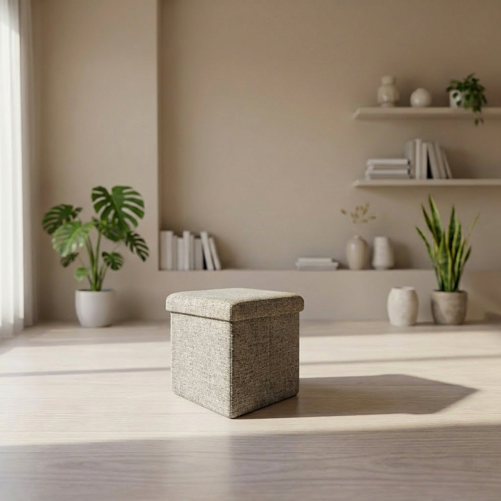 Sitzwürfel "StoreCube", Polsterhocker mit Stauraum