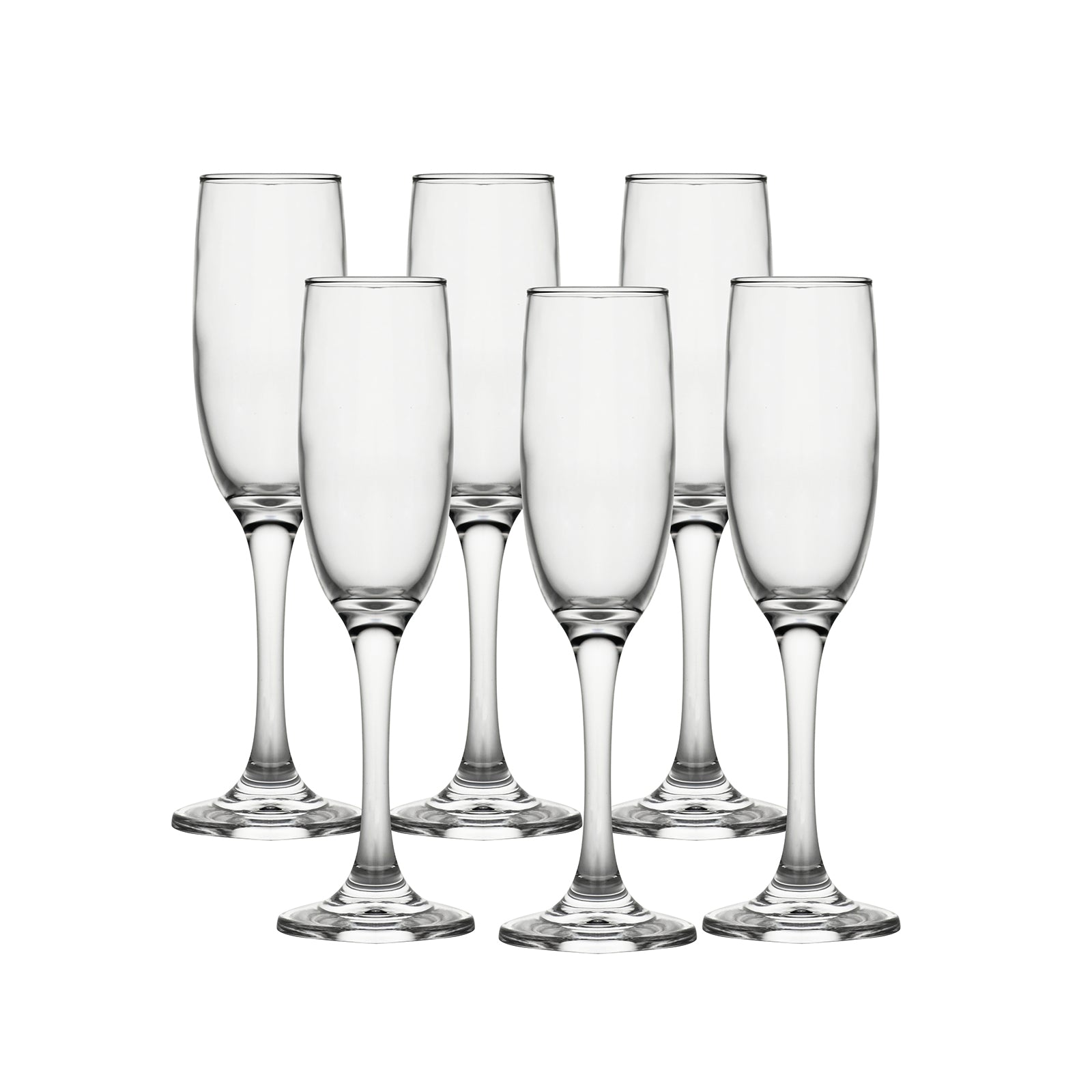 ECHTWERK Sekt-/Champagnerkelche 6er Set 170 ml aus Glas