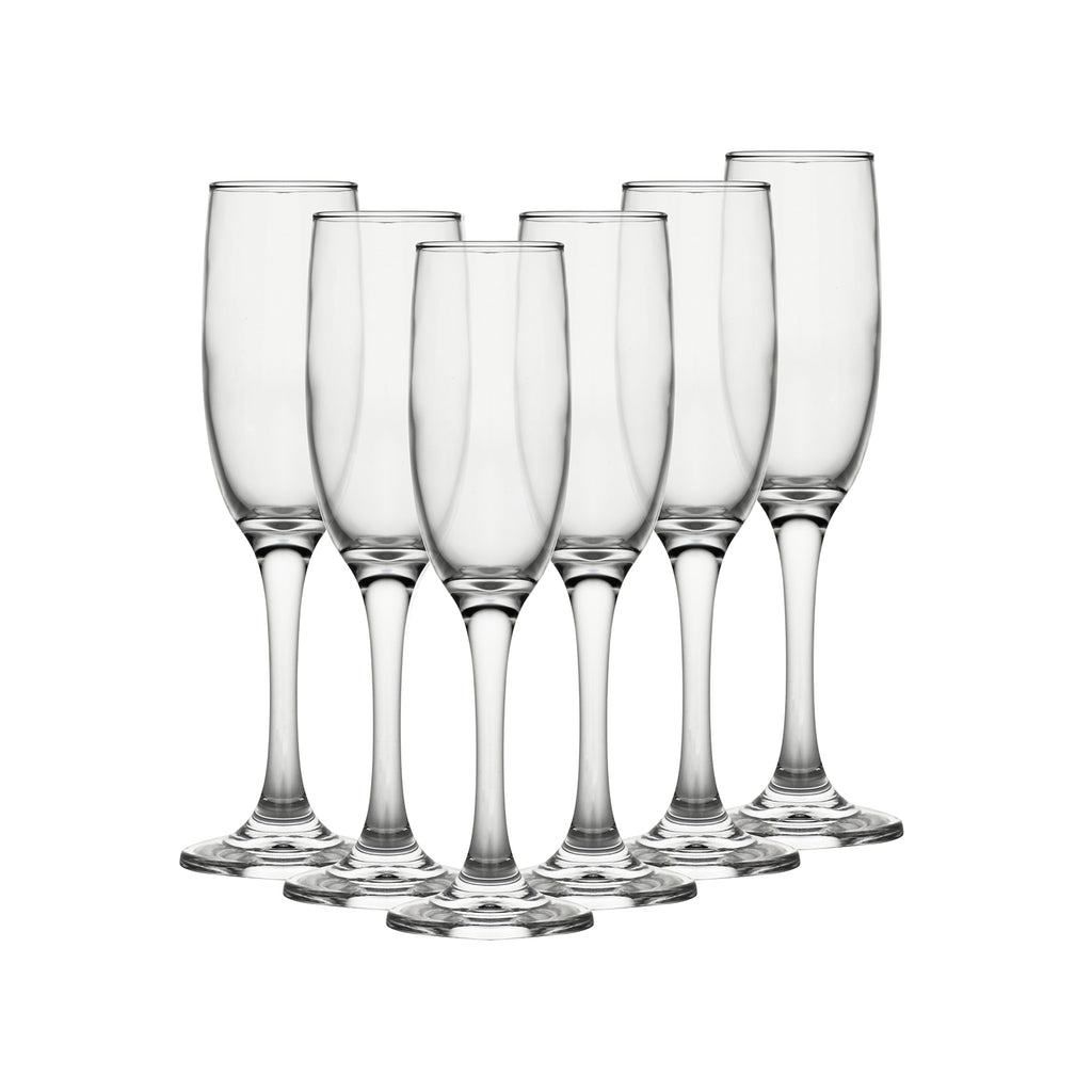 ECHTWERK Sekt-/Champagnerkelche 6er Set 170 ml aus Glas