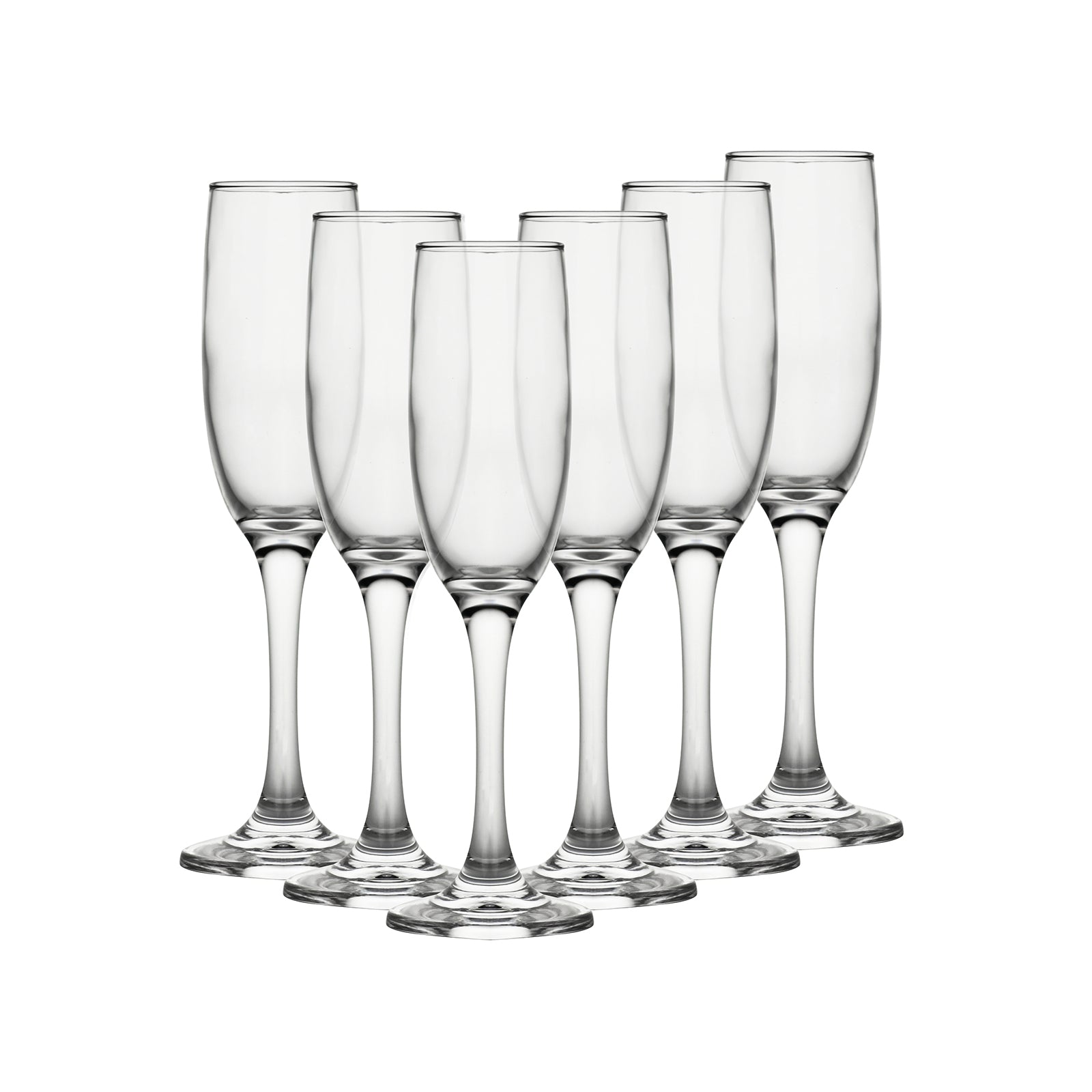 ECHTWERK Sekt-/Champagnerkelche 6er Set 170 ml aus Glas