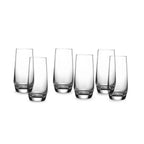 Wasser-Gläser 6er Set, Robuste Trinkgläser, spülmaschinenfest