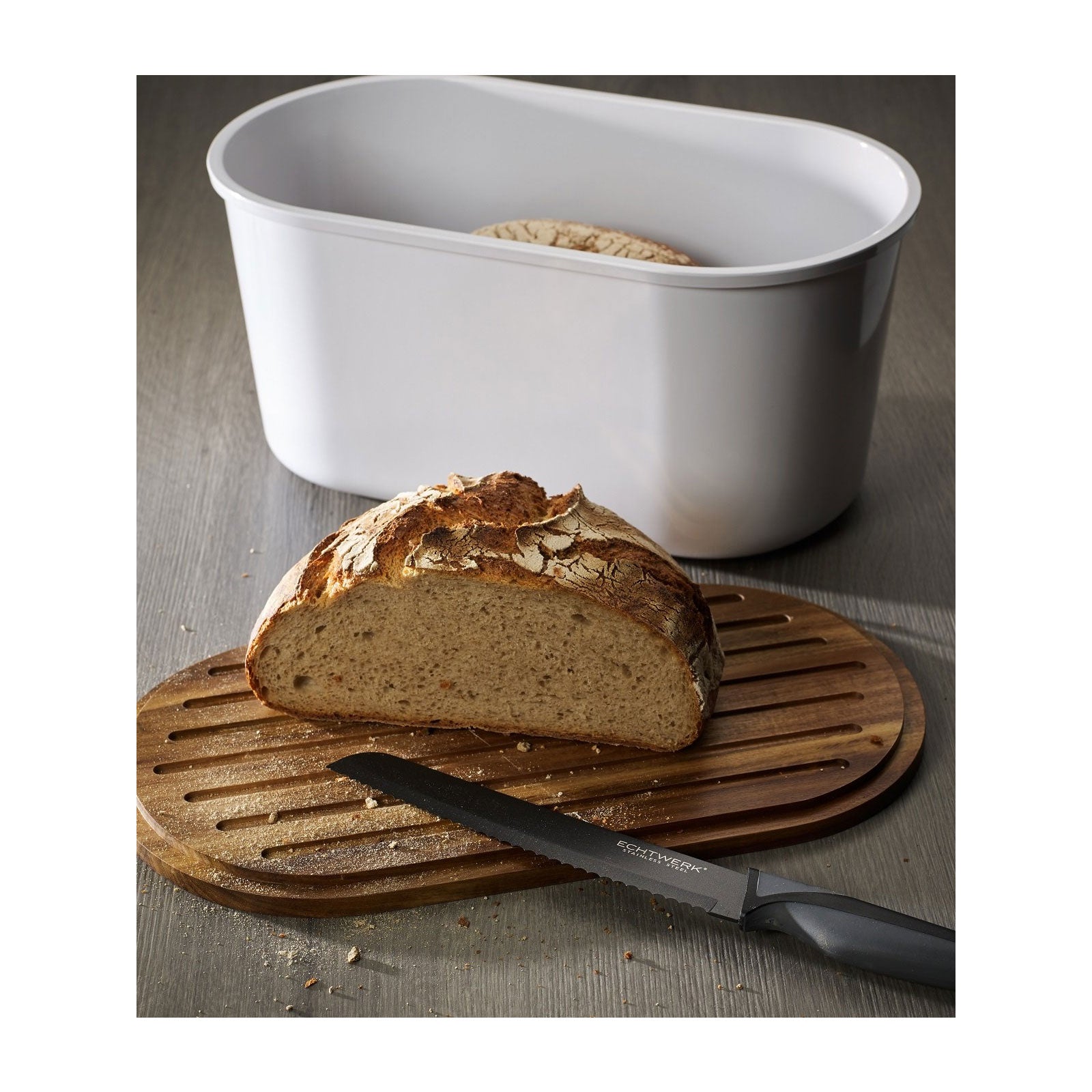 ECHTWERK Brotkasten “FRESH“ Weiß